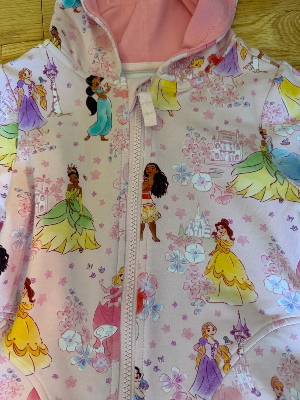 Little Sleepies Princess Peplum Zipup - Picture 2 of 3